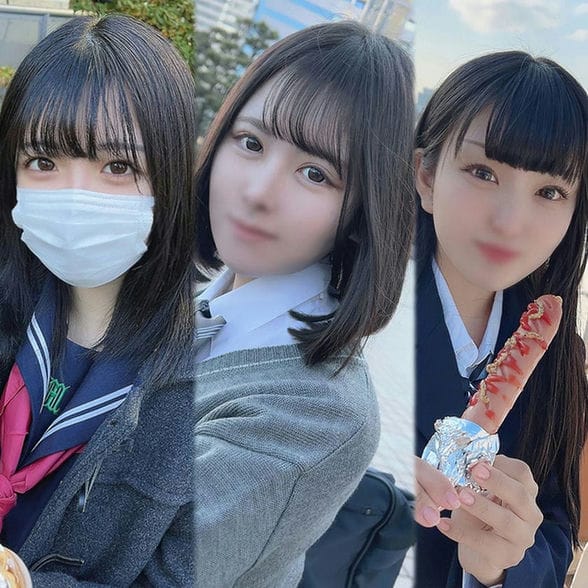 あの【大人気女生シリーズ】美女厳选3名！生々しい中出し映像を一挙公开！