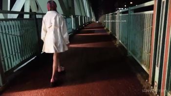 小小Q 【K9拘束上街露出】 强制全裸还要学狗爬