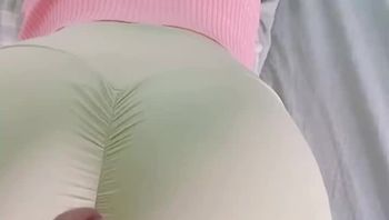 口爆内射，嘴里全是我的精液
