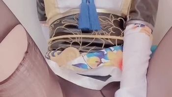 coser骚货小狐狸黑丝自慰，失禁潮喷