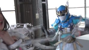 GHNU 02 巨乳お嬢様戦士が怪人におっぱいを集中攻撃されて败北して捕まって、戦闘员におっぱいを揉みしだかれながらやられてしまう物语 5f6544db