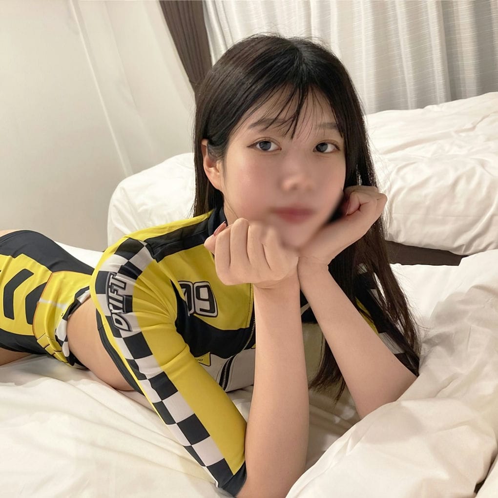 22歳Dカップ国宝级美乳JD再び！今度はレースクイーン姿で登场极上スレンダーボディに今回もピストンが止まらない！