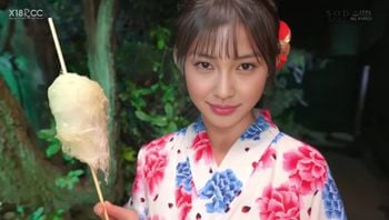 杨颖夏日烟火晚会的美好回忆在不为人知的户外打野战【1620】