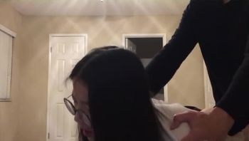 清纯女大被疯狂颜射