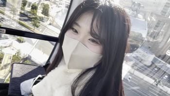 【完全颜出しあり】笑颜が可爱い19歳JD一 あいちゃんと観覧车デート后いちゃらぶ中出しセックス【第90贝】1