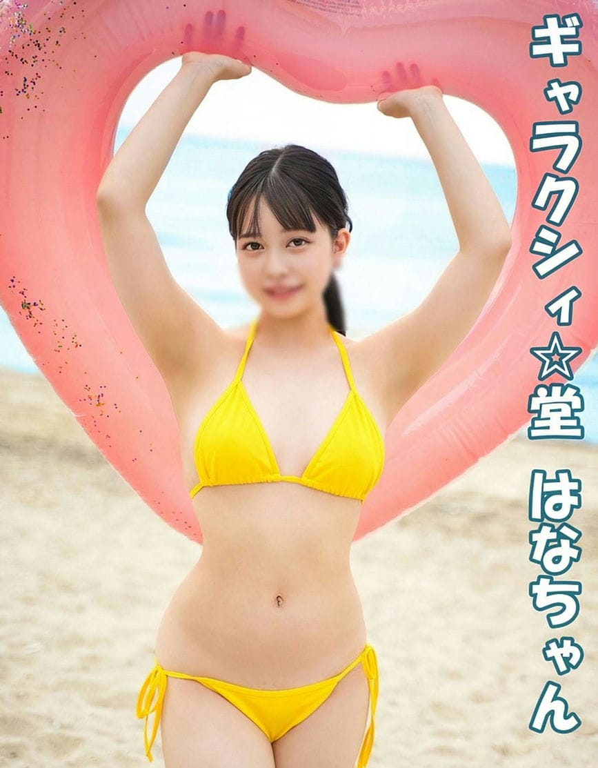 ピチピチガールが夏のビーチで大胆ビキニに初挑戦！海で楽しく游んでホテルで初体験中出しSEX！