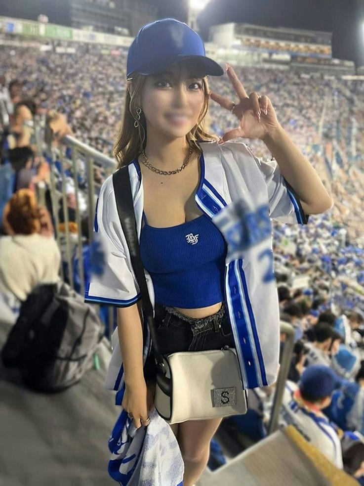 ハマの乳番长 Hカップ！舌使いがスケベ过ぎるデカパイ野球女子 25歳野球観戦でヒートアップしてそのままホテルで中出しSEXし