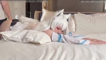 白上吹雪Coser私拍大屌猛插紧致小穴鲜嫩多汁极致快感