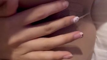 嘴上说“不要了～”，身体却很诚实，高颜值大三学妹。