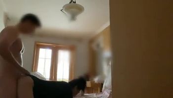 春节里与熟母白日宣淫