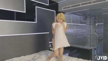 倪娜 新尺度突破 超特写 自慰玩具放入＋后庭塞猫尾 双深入 4点＋4K原声 高潮 2