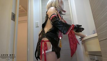 【天然Gcup】崩○スタ○レイル・トパ○ズむっちり新人の巨乳＆巨尻を堪能できるのは谁だっ2