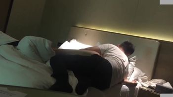 极品反差婊孙X可和男友酒店开房被健身教练男友用手机自拍
