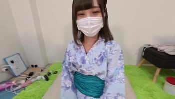 【个人撮影】初撮りなにもかもレベルが高いコスプレイヤー！今回はかわいい浴衣を着て、最高の生中出しセックス！これが1番の夏の思い1