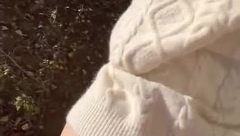 户外野战后入美美的风景配美女