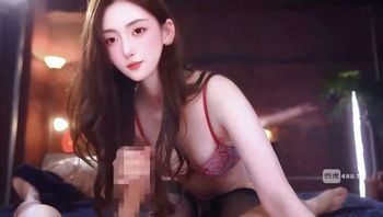 (AI换脸)【山海观雾】绝美天菜网红黑丝情趣吃鸡爱爱!