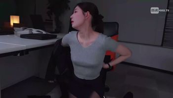 (AI换脸)【绿小林子】顶级黑丝上司肆意潜规则男下属!